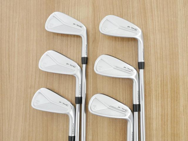 Iron set : Taylormade : ชุดเหล็ก Taylormade P7MC Forged (ซีรี่ย์ท้อปสุด ออกปี 2021) มีเหล็ก 5-Pw (6 ชิ้น) ก้านเหล็ก Dynamic Gold Tour Issue S200