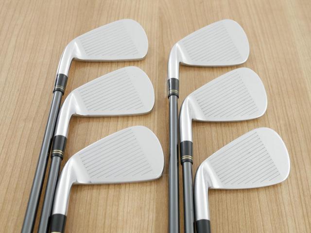 Iron set : Taylormade : ชุดเหล็ก Taylormade Gloire F Forged (รุ่นท๊อปสุด Japan Spec.) มีเหล็ก 5-Pw (6 ชิ้น) ก้านกราไฟต์ Flex R