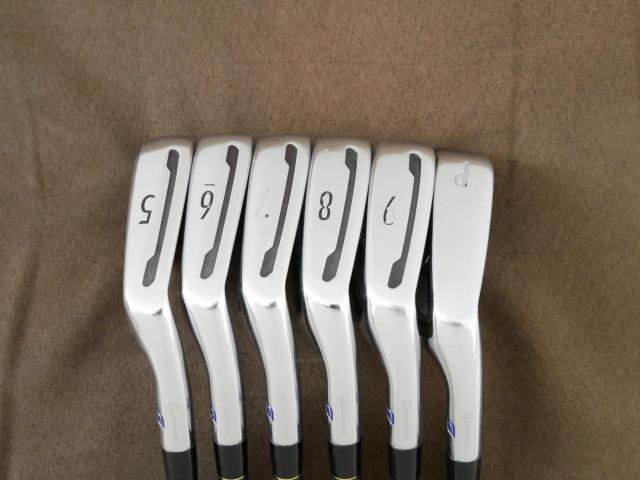 Iron set : Taylormade : ชุดเหล็ก Taylormade Gloire F Forged (รุ่นท๊อปสุด Japan Spec.) มีเหล็ก 5-Pw (6 ชิ้น) ก้านกราไฟต์ Flex R