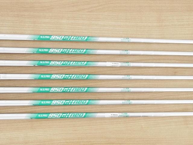 Iron set : Mizuno : ชุดเหล็ก Mizuno Pro M-15 Forged (รุ่นล่าสุด ออกปี 2025 หล่อ นุ่ม ระยะดี) มีเหล็ก 5-Pw,Aw (7 ชิ้น) ก้านเหล็ก NS Pro 950 NEO Flex R