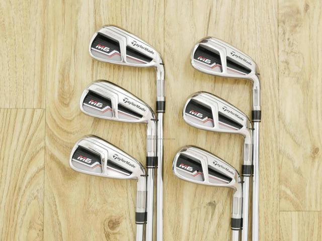 Iron set : Taylormade : ชุดเหล็ก Taylormade M6 (ออกปี 2019 Japan Spec) มีเหล็ก 5-Pw (6 ชิ้น) ก้านเหล็ก REAX 85 Flex S