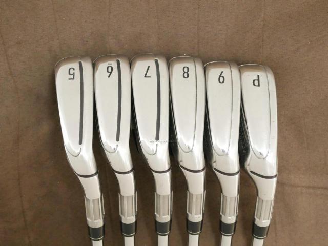 Iron set : Taylormade : ชุดเหล็ก Taylormade M6 (ออกปี 2019 Japan Spec) มีเหล็ก 5-Pw (6 ชิ้น) ก้านเหล็ก REAX 85 Flex S