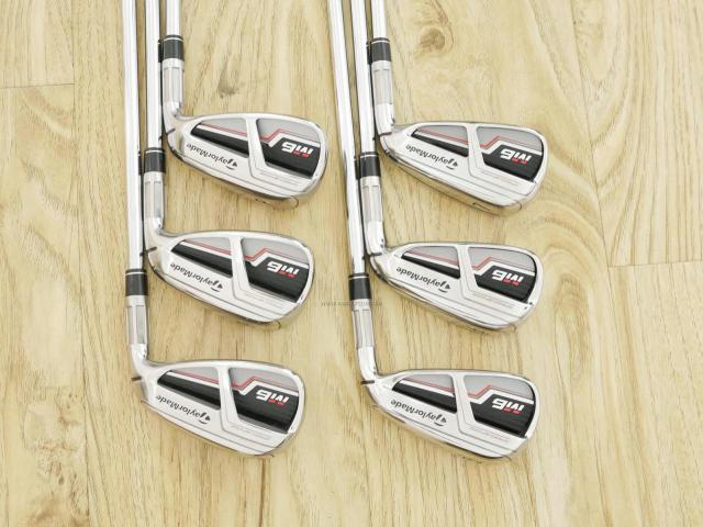 Iron set : Taylormade : ชุดเหล็ก Taylormade M6 (ออกปี 2019 Japan Spec) มีเหล็ก 5-Pw (6 ชิ้น) ก้านเหล็ก REAX 85 Flex S