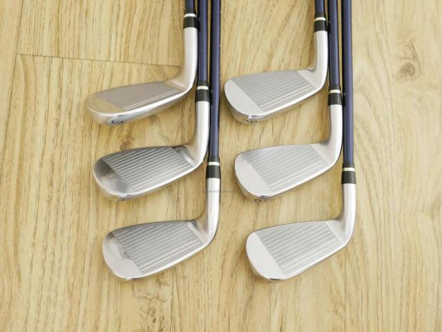 Iron set : Yamaha : ชุดเหล็ก Yamaha Inpres UD+2 (ออกปี 2019 ตีไกลที่สุด ไกลกว่าเหล็กทั่วไป 2 เบอร์ หน้าเด้ง COR 0.822) มีเหล็ก 7-Pw,Aw,Sw (6 ชิ้น) ก้านกราไฟต์ Flex R