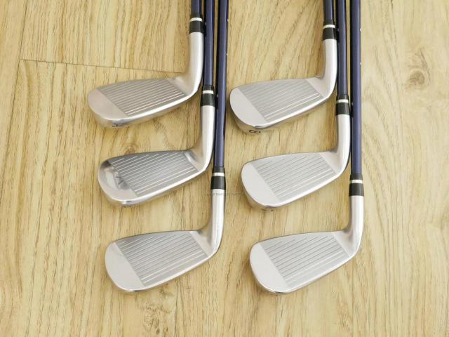 Iron set : Yamaha : ชุดเหล็ก Yamaha Inpres UD+2 (ออกปี 2019 ตีไกลที่สุด ไกลกว่าเหล็กทั่วไป 2 เบอร์ หน้าเด้ง COR 0.822) มีเหล็ก 6-Pw,Aw (6 ชิ้น) ก้านกราไฟต์ Flex SR