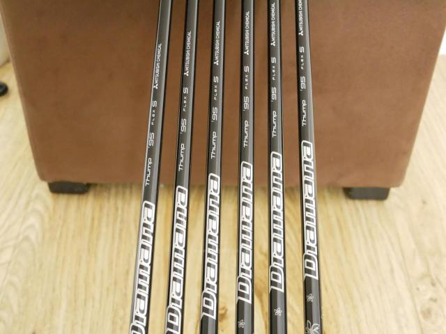 Iron set : Taylormade : ชุดเหล็ก Taylormade P770 Forged (รุ่นล่าสุด ปี 2023 นุ่ม แน่น)  มีเหล็ก 5-Pw (6 ชิ้น) ก้านกราไฟต์ Mitsubishi Diamana Thump i95 Flex S