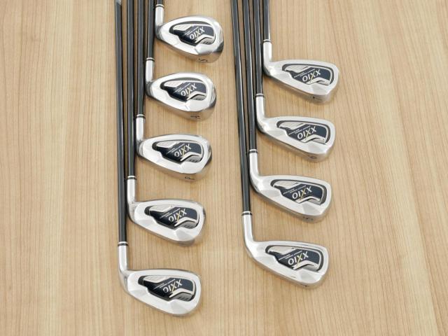 Iron set : XXIO : ชุดเหล็ก XXIO 6 (ใบใหญ่ ตีง่าย ไกล) มีเหล็ก 4-Pw,Aw,Sw (9 ชิ้น) ก้านกราไฟต์ MP-600 Flex S