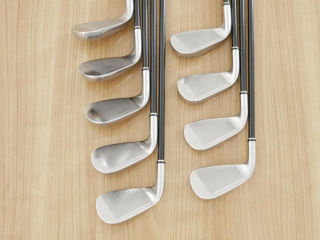 Iron set : XXIO : ชุดเหล็ก XXIO 6 (ใบใหญ่ ตีง่าย ไกล) มีเหล็ก 4-Pw,Aw,Sw (9 ชิ้น) ก้านกราไฟต์ MP-600 Flex S