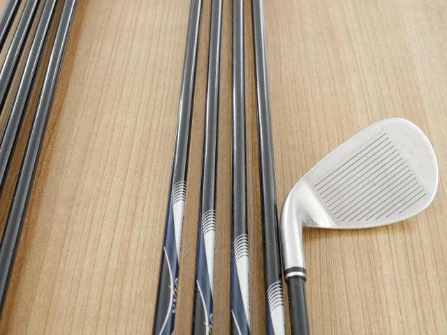 Iron set : XXIO : ชุดเหล็ก XXIO 6 (ใบใหญ่ ตีง่าย ไกล) มีเหล็ก 4-Pw,Aw,Sw (9 ชิ้น) ก้านกราไฟต์ MP-600 Flex S