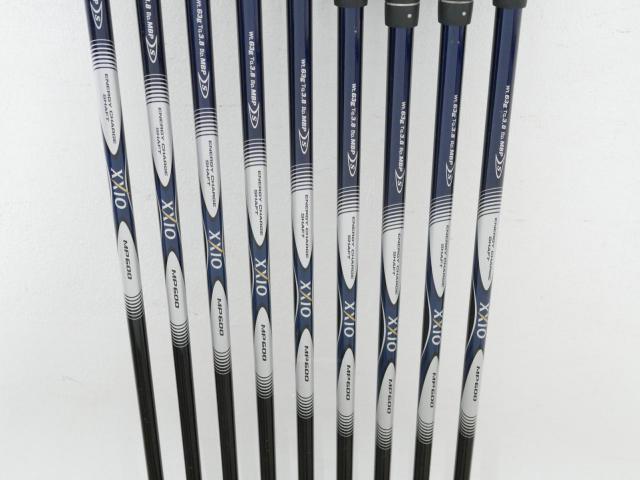 Iron set : XXIO : ชุดเหล็ก XXIO 6 (ใบใหญ่ ตีง่าย ไกล) มีเหล็ก 4-Pw,Aw,Sw (9 ชิ้น) ก้านกราไฟต์ MP-600 Flex S
