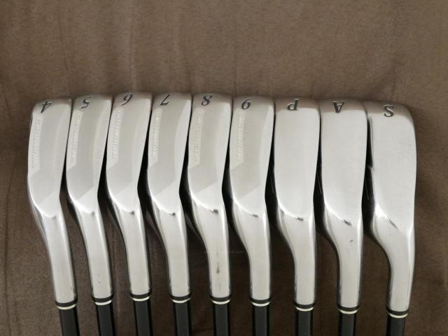 Iron set : XXIO : ชุดเหล็ก XXIO 6 (ใบใหญ่ ตีง่าย ไกล) มีเหล็ก 4-Pw,Aw,Sw (9 ชิ้น) ก้านกราไฟต์ MP-600 Flex S