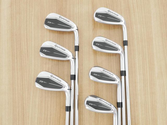 Iron set : Taylormade : ชุดเหล็ก Taylormade Qi (รุ่นล่าสุด ออกปี 2024 Japan Spec.) มีเหล็ก 6-Pw,Aw,Sw (7 ชิ้น) ก้านเหล็ก NS Pro 820GH Flex R