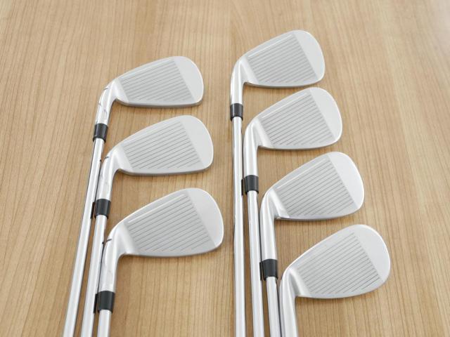 Iron set : Taylormade : ชุดเหล็ก Taylormade Qi (รุ่นล่าสุด ออกปี 2024 Japan Spec.) มีเหล็ก 6-Pw,Aw,Sw (7 ชิ้น) ก้านเหล็ก NS Pro 820GH Flex R