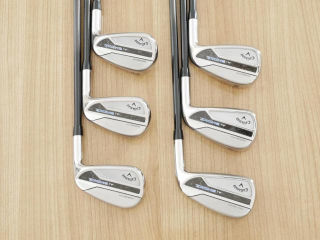 Iron set : Callaway : ชุดเหล็ก Callaway Paradym Ai Smoke (ออกปี 2024 ตีง่ายมาก ไกล Japan Spec.) มีเหล็ก 6-Pw,Aw (6 ชิ้น) ก้านกราไฟต์ Fujikura TENSEI 50 Flex R