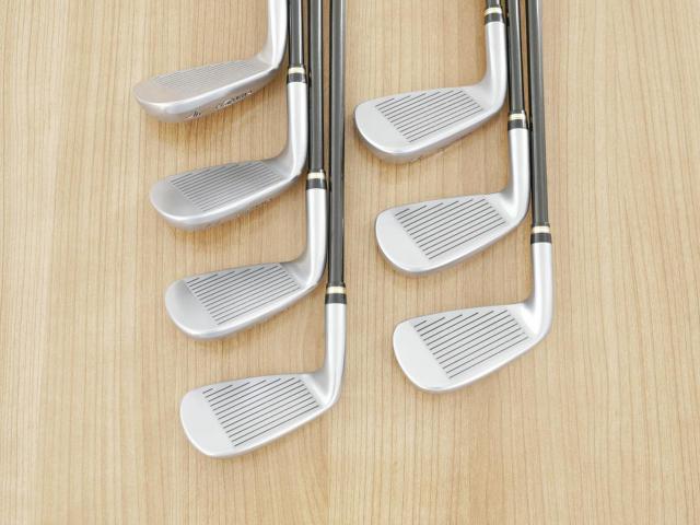 Iron set : Honma : ชุดเหล็ก Honma Beres IS-02 (หน้าเด้ง Forged) มีเหล็ก 6-11,Aw (7 ชิ้น เทียบเท่า 5-Pw,Aw) ก้าน ARMRQ 6 (49) Flex R (2 ดาว)