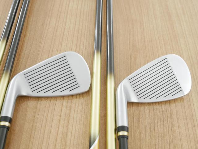 Iron set : Honma : ชุดเหล็ก Honma Beres IS-02 (หน้าเด้ง Forged) มีเหล็ก 6-11,Aw (7 ชิ้น เทียบเท่า 5-Pw,Aw) ก้าน ARMRQ 6 (49) Flex R (2 ดาว)