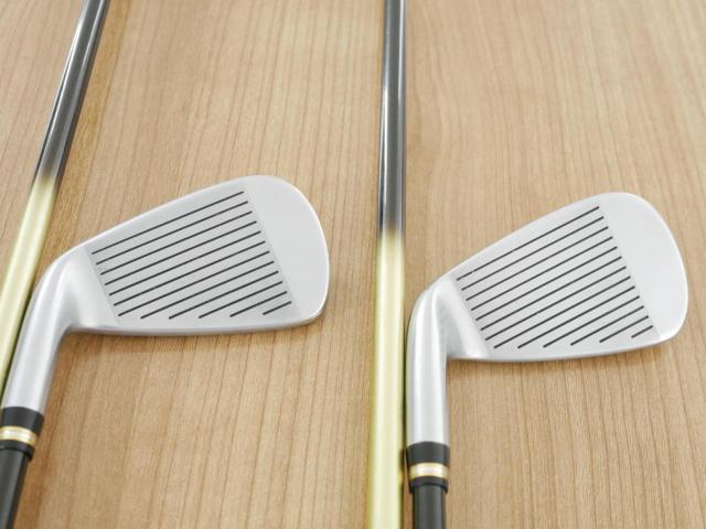 Iron set : Honma : ชุดเหล็ก Honma Beres IS-02 (หน้าเด้ง Forged) มีเหล็ก 6-11,Aw (7 ชิ้น เทียบเท่า 5-Pw,Aw) ก้าน ARMRQ 6 (49) Flex R (2 ดาว)