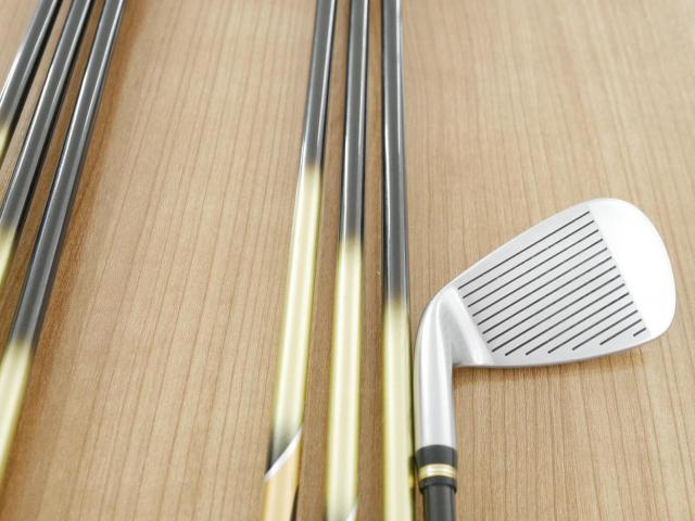 Iron set : Honma : ชุดเหล็ก Honma Beres IS-02 (หน้าเด้ง Forged) มีเหล็ก 6-11,Aw (7 ชิ้น เทียบเท่า 5-Pw,Aw) ก้าน ARMRQ 6 (49) Flex R (2 ดาว)
