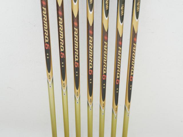 Iron set : Honma : ชุดเหล็ก Honma Beres IS-02 (หน้าเด้ง Forged) มีเหล็ก 6-11,Aw (7 ชิ้น เทียบเท่า 5-Pw,Aw) ก้าน ARMRQ 6 (49) Flex R (2 ดาว)