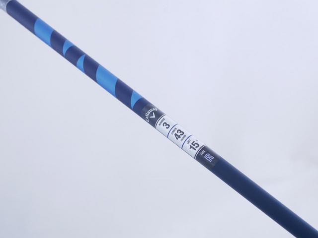 Fairway Wood : callaway : **ของใหม่ ยังไม่แกะพลาสติก** หัวไม้ 3 Callaway Paradym (รุ่นปี 2023 Japan Spec.) Loft 15 ก้าน Fujikura Ventus TR 5 Flex R