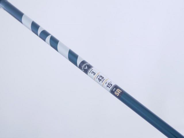 Fairway Wood : callaway : **ของใหม่ ยังไม่แกะพลาสติก** หัวไม้ 3 Callaway ELYTE X (รุ่นล่าสุด ปี 2025) Loft 15 ก้าน Fujikura VENTUS 5 Flex SR