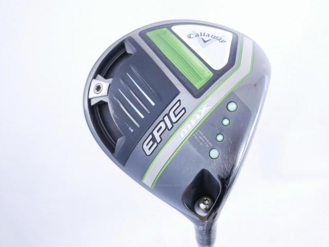 Driver : Callaway : ไดรเวอร์ Callaway EPIC MAX (รุ่นปี 2021) Loft 9 ก้าน Mitsubishi Diamana 40 Flex SR