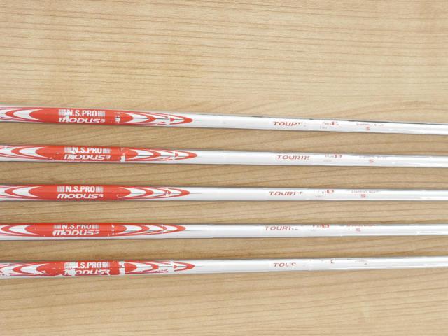 Iron set : Titleist : ชุดเหล็ก Titleist T100 Forged (รุ่นปี 2022) มีเหล็ก 6-Pw (5 ชิ้น) ก้านเหล็ก NS Pro Modus 115 Flex S 