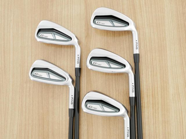Iron set : Ping : ชุดเหล็ก Ping G730 (รุ่นล่าสุด ปี 2024 Japan Spec. ใบใหญ่ ง่ายที่สุด ไกลที่สุดของ Ping) มีเหล็ก 7-Pw,Aw (5 ชิ้น) ก้านกราไฟต์ Ping ALTA J CB Flex SR