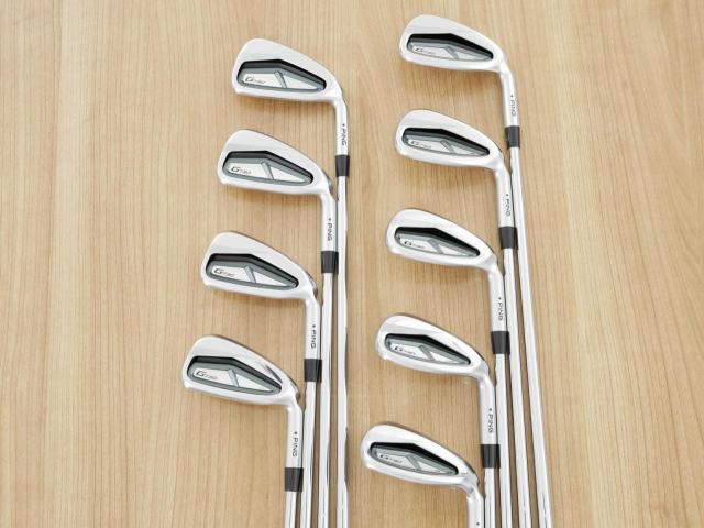 Iron set : Ping : ชุดเหล็ก Ping G730 (รุ่นล่าสุด ปี 2024 Japan Spec. ใบใหญ่ ง่ายที่สุด ไกลที่สุดของ Ping) มีเหล็ก 5-Pw,Aw,50,56 (9 ชิ้น) ก้านเหล็ก NS Pro 750 NEO Flex S