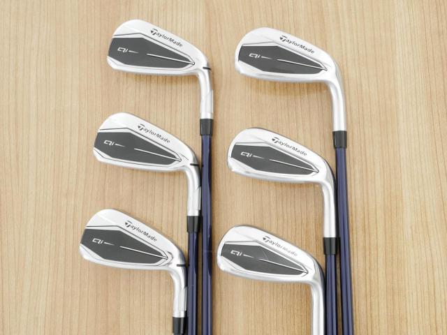 Iron set : Taylormade : ชุดเหล็ก Taylormade Qi (ออกปี 2024 Japan Spec.) มีเหล็ก 6-Pw,Aw (6 ชิ้น) ก้านกราไฟต์ Mitsubishi Diamana TM60 Flex S