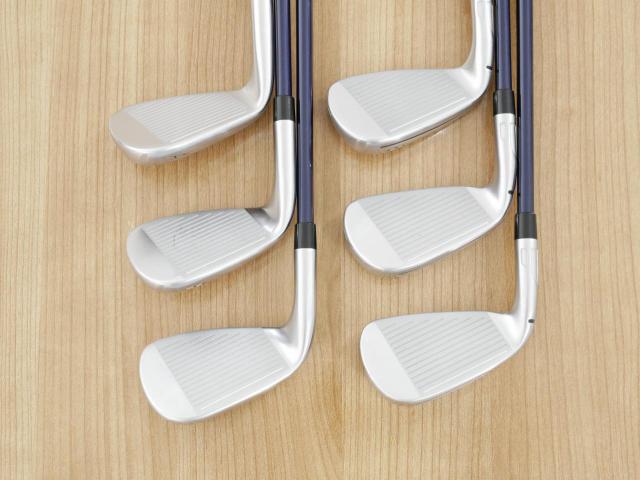 Iron set : Taylormade : ชุดเหล็ก Taylormade Qi (ออกปี 2024 Japan Spec.) มีเหล็ก 6-Pw,Aw (6 ชิ้น) ก้านกราไฟต์ Mitsubishi Diamana TM60 Flex S