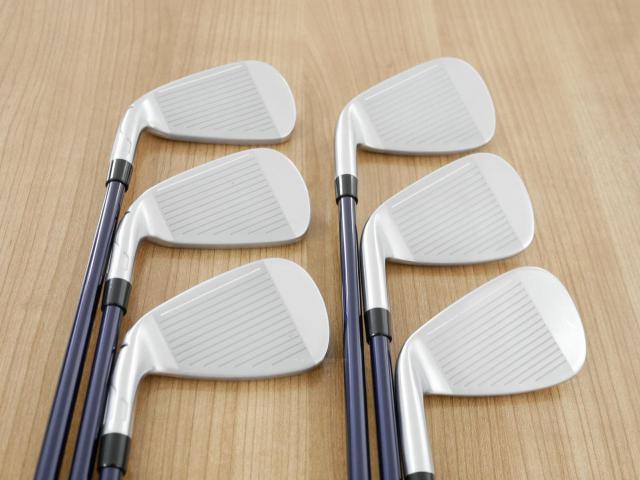 Iron set : Taylormade : ชุดเหล็ก Taylormade Qi (ออกปี 2024 Japan Spec.) มีเหล็ก 6-Pw,Aw (6 ชิ้น) ก้านกราไฟต์ Mitsubishi Diamana TM60 Flex S