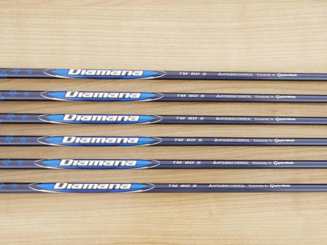 Iron set : Taylormade : ชุดเหล็ก Taylormade Qi (ออกปี 2024 Japan Spec.) มีเหล็ก 6-Pw,Aw (6 ชิ้น) ก้านกราไฟต์ Mitsubishi Diamana TM60 Flex S