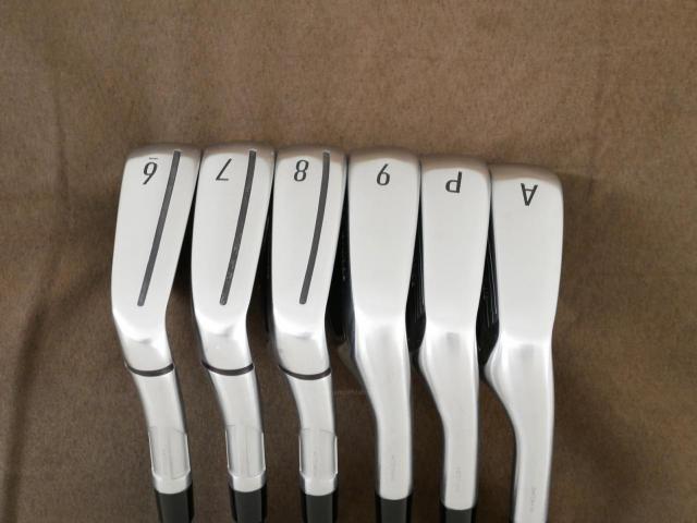 Iron set : Taylormade : ชุดเหล็ก Taylormade Qi (ออกปี 2024 Japan Spec.) มีเหล็ก 6-Pw,Aw (6 ชิ้น) ก้านกราไฟต์ Mitsubishi Diamana TM60 Flex S