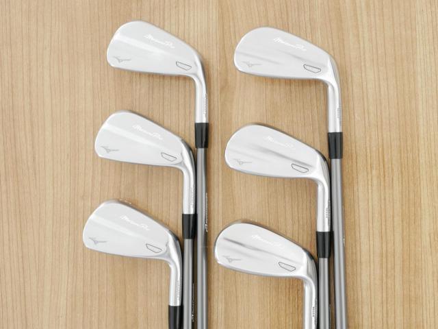 Iron set : Mizuno : ชุดเหล็ก Mizuno Pro M-15 Forged (รุ่นล่าสุด ออกปี 2025 หล่อ นุ่ม ระยะดี) มีเหล็ก 6-Pw,Aw (6 ชิ้น) ก้านกราไฟต์ Fujikura MCI 100 Flex S