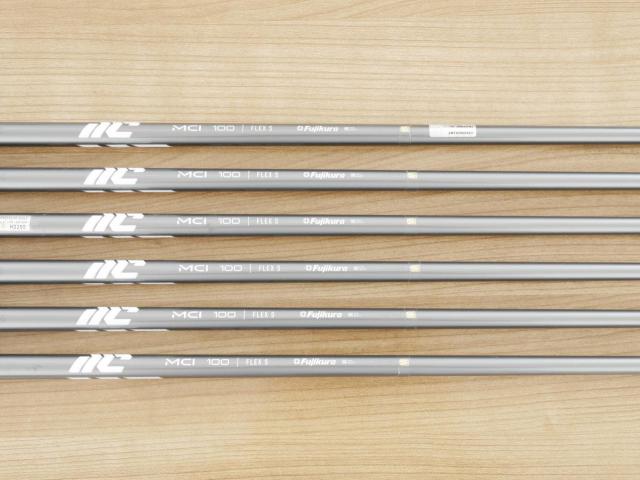 Iron set : Mizuno : ชุดเหล็ก Mizuno Pro M-15 Forged (รุ่นล่าสุด ออกปี 2025 หล่อ นุ่ม ระยะดี) มีเหล็ก 6-Pw,Aw (6 ชิ้น) ก้านกราไฟต์ Fujikura MCI 100 Flex S