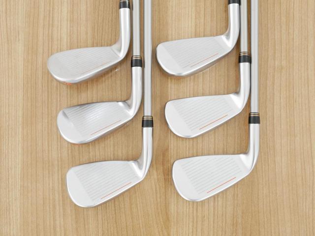 Iron set : Other Brand : ชุดเหล็ก Cobra AMP (ใบใหญ่ ตีง่าย) มีเหล็ก 5-Pw (6 ชิ้น) ก้านกราไฟต์ Fujikura Rombax 