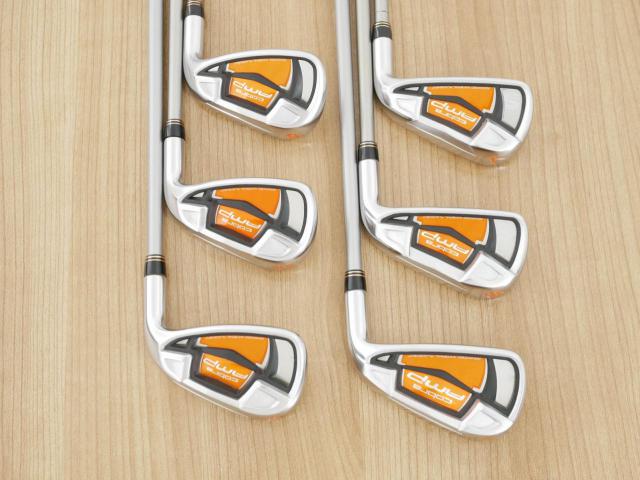 Iron set : Other Brand : ชุดเหล็ก Cobra AMP (ใบใหญ่ ตีง่าย) มีเหล็ก 5-Pw (6 ชิ้น) ก้านกราไฟต์ Fujikura Rombax 