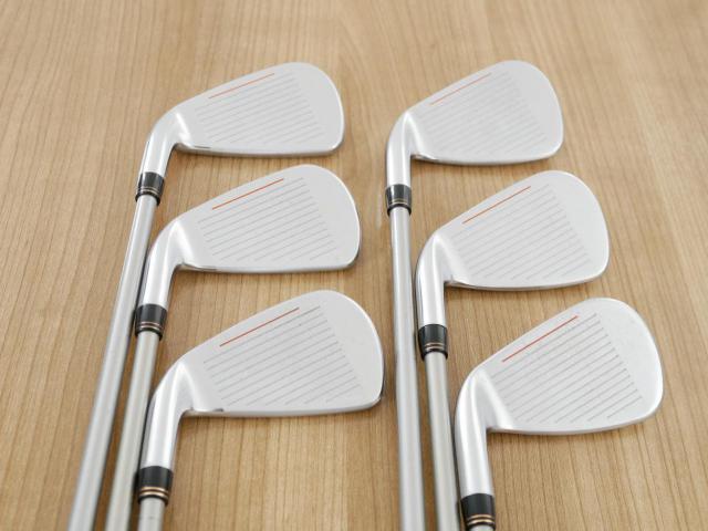 Iron set : Other Brand : ชุดเหล็ก Cobra AMP (ใบใหญ่ ตีง่าย) มีเหล็ก 5-Pw (6 ชิ้น) ก้านกราไฟต์ Fujikura Rombax 