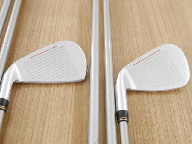 Iron set : Other Brand : ชุดเหล็ก Cobra AMP (ใบใหญ่ ตีง่าย) มีเหล็ก 5-Pw (6 ชิ้น) ก้านกราไฟต์ Fujikura Rombax 