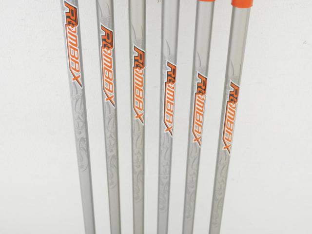 Iron set : Other Brand : ชุดเหล็ก Cobra AMP (ใบใหญ่ ตีง่าย) มีเหล็ก 5-Pw (6 ชิ้น) ก้านกราไฟต์ Fujikura Rombax 