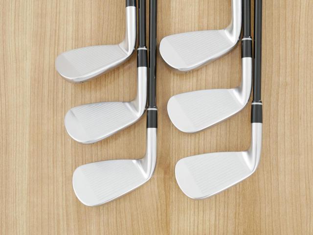 Iron set : PRGR : ชุดเหล็ก PRGR 04 Forged (รุ่นปี 2025 ตีง่าย ไกลมากๆๆ) มีเหล็ก 6-Pw,AW (6 ชิ้น) ก้านกราไฟต์ Fujikura MCI Flex R
