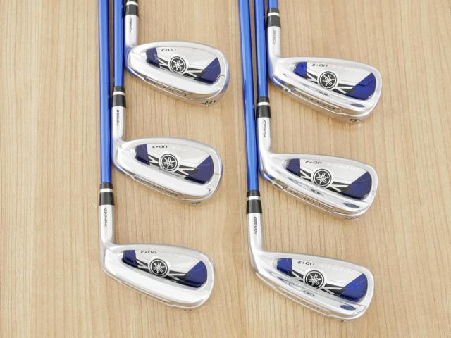 Iron set : Yamaha : ชุดเหล็ก Yamaha Inpres UD+2 (ปี 2018 ตีไกลที่สุด ไกลกว่าเหล็กทั่วไป 2 เบอร์) มีเหล็ก 7-Pw,Aw,As (6 ชิ้น) ก้านกราไฟต์ Flex R