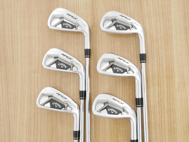 Iron set : Callaway : ชุดเหล็ก Callaway APEX Forged (รุ่นปี 2022) มีเหล็ก 5-Pw (6 ชิ้น) ก้านเหล็ก NS Pro Modus 105 Flex S