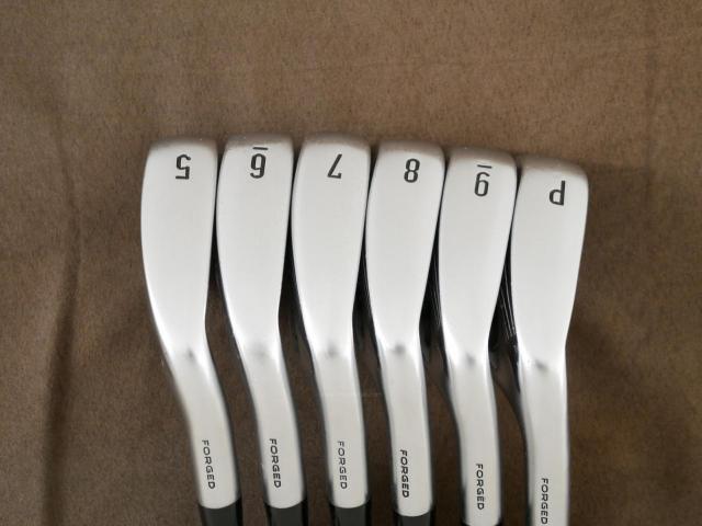 Iron set : Callaway : ชุดเหล็ก Callaway APEX Forged (รุ่นปี 2022) มีเหล็ก 5-Pw (6 ชิ้น) ก้านเหล็ก NS Pro Modus 105 Flex S
