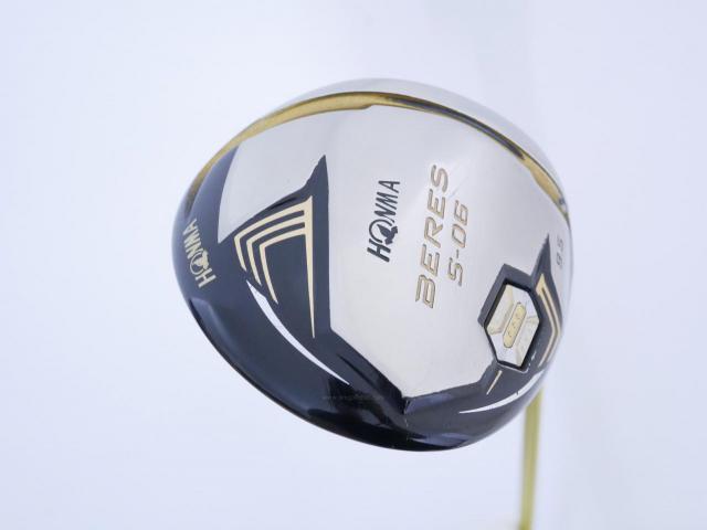 Driver : Honma : **ก้าน 3 ดาว** ไดรเวอร์ Honma Beres S-06 (รุ่นปี 2019) Loft 9.5 ก้าน ARMRQ X (47) Flex R (3 ดาว)