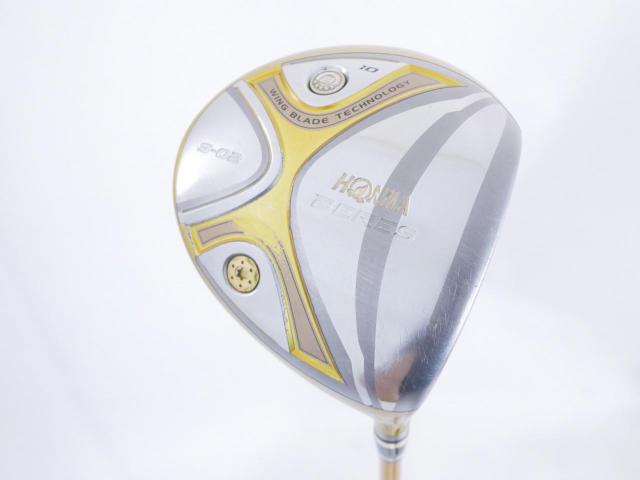 Driver : Honma : **ก้าน 5 ดาว** ไดรเวอร์ Honma Beres S-02 (460cc.) Loft 10 ก้าน ARMRQ 6 (49) Flex R (5 ดาว)