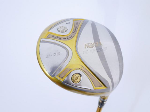 Driver : Honma : **ก้าน 5 ดาว** ไดรเวอร์ Honma Beres S-02 (460cc.) Loft 10 ก้าน ARMRQ 6 (49) Flex R (5 ดาว)