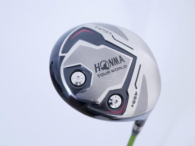 Driver : Honma : ไดรเวอร์ Honma Tour World TW727 455s (ปี 2015) Loft 10.5 ก้าน Honma Vizard YA65 Flex S