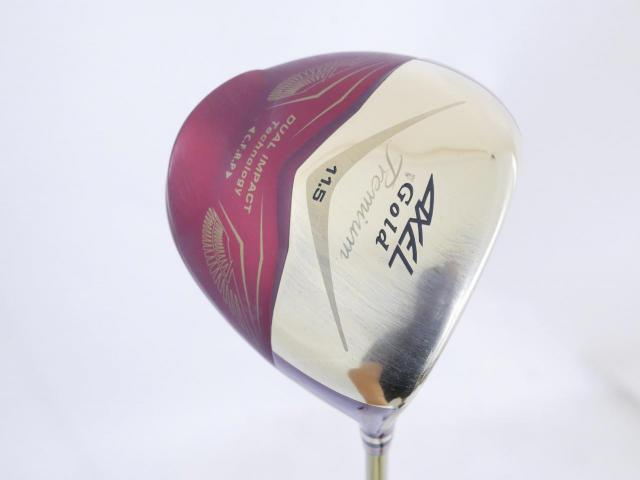 Driver : Tsuruya : ไดรเวอร์ Tsuruya AXEL Gold Premium IV (รุ่นปี 2021 ตัวท๊อป หน้าเด้งสุดๆ COR 0.87 ของใหม่ 4 หมื่น) Loft 11.5 Flex R
